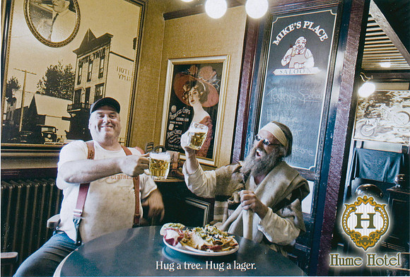 Print Ad Hume Hotel