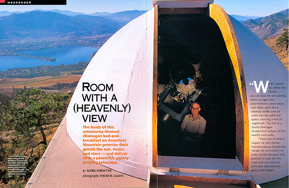 BC Mag Story: Room with Heavenly View